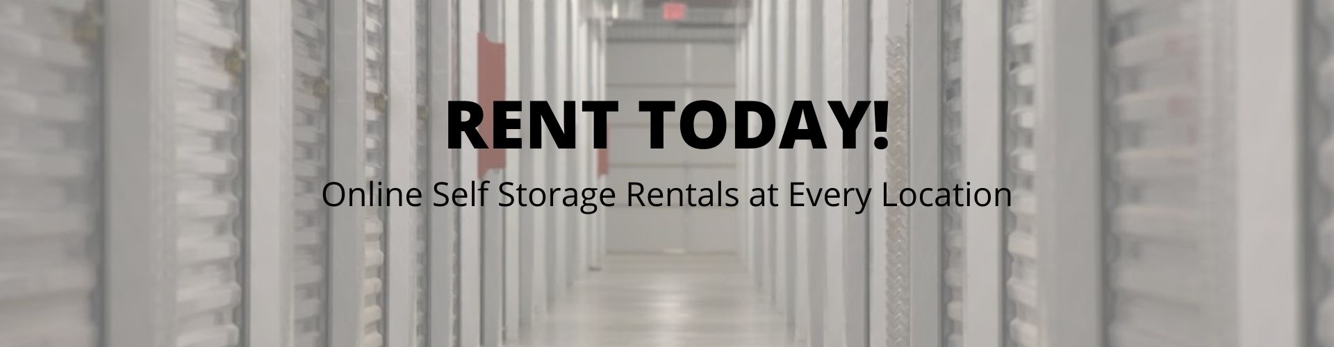 online storage rentals at Vault Storage in Maryland