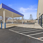 front entrance and unloading area at Vault Storage in Berwyn, PA