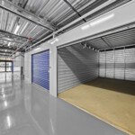 open temperature-controlled storage unit at Vault Storage in Berwyn, PA